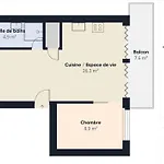 Apartmán Vue - Pour 2 Adultes Et 1 Enfant *