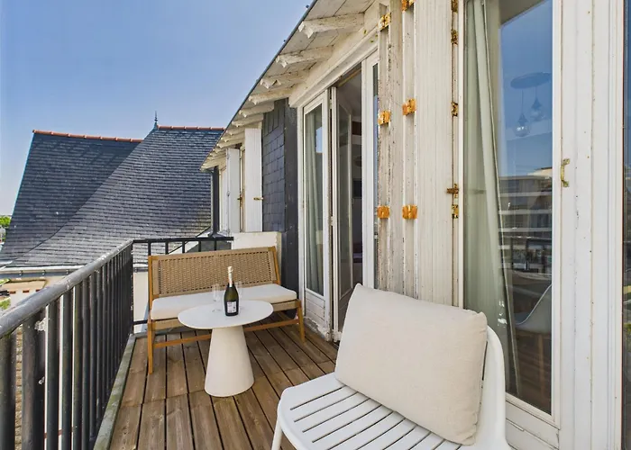 Vue - Pour 2 Adultes Et 1 Enfant Pornichet